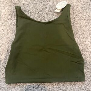 Aerie Olive Green Switch Up Bra NWT